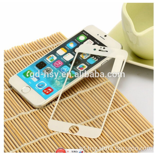 HUYSHE 3D full cover tempered glass screen protector for iphone 6 6plus 7 7plus 3D curved screen guard protector